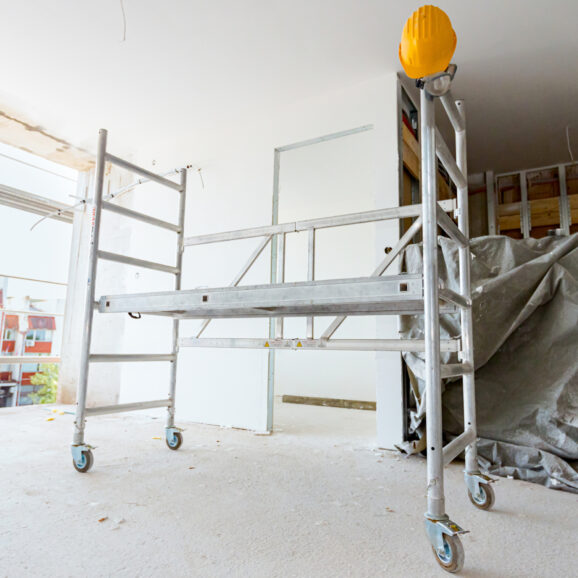 Wheels & castors for scaffolding
