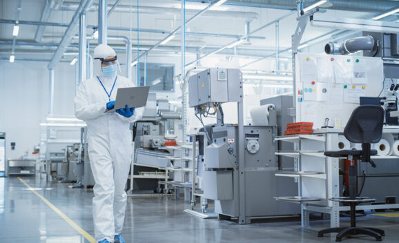 Clean room castors